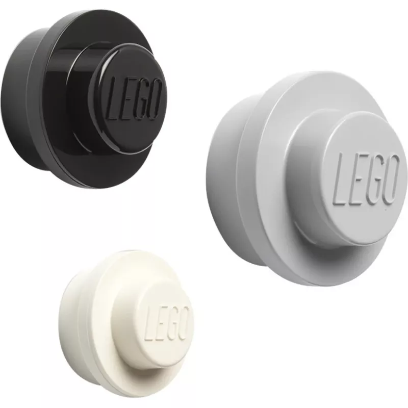 Room Copenhagen LEGO sieninis laikiklis 40161733 (balta, juoda, pilka)