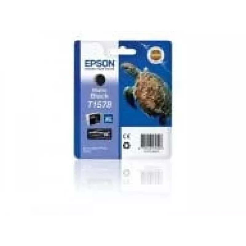 Epson T1578 rašalo kasetė 1 vnt. Originali didelės (XL) talpos juoda