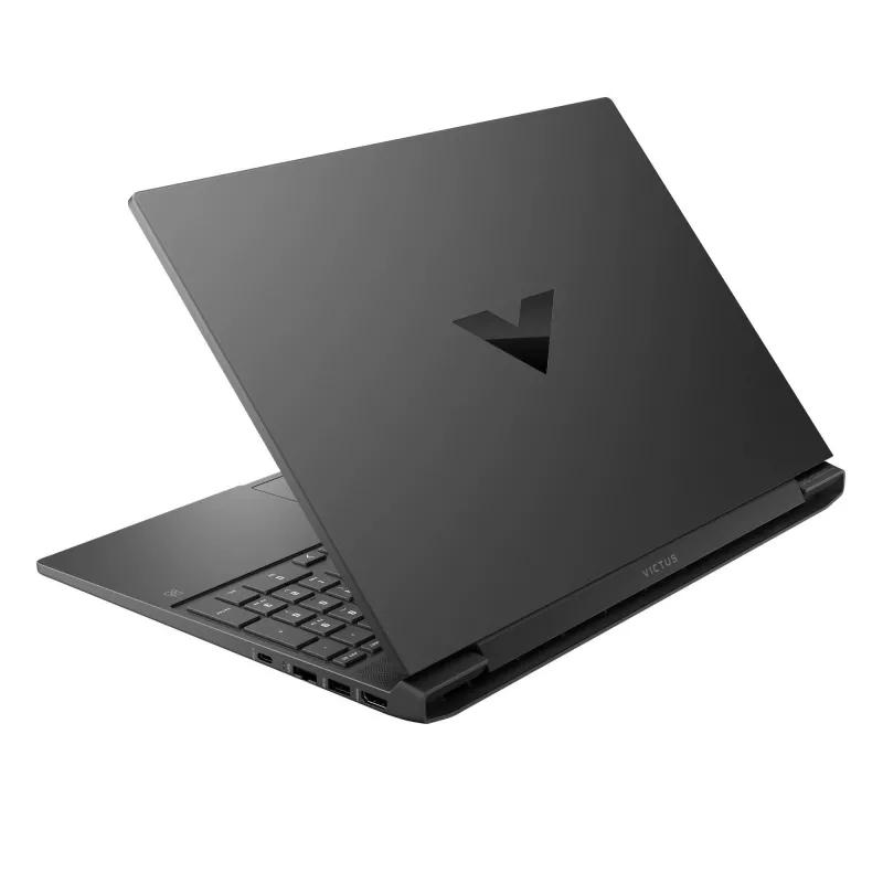 Nešiojamasis kompiuteris HP Victus 15-fb3040nw — 15,6 col. FHD 144 Hz, AMD Ryzen 7 7445HS, 16 GB DDR4 3200 MHz, 512 GB SSD, NVIDIA GeForce RTX 4050 6 GB, FreeDOS, angliška klaviatūra