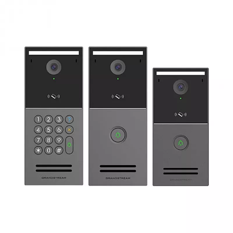Vaizdo domofonas Grandstream GDS3727, 4 MP, H.264, IP66/IK07, SD iki 256 GB, 3 W garsiakalbis