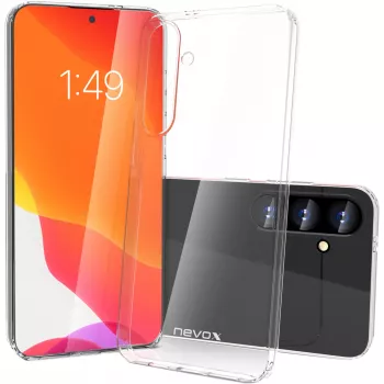 StyleShell Flex, permatomas telefono dėklas, Samsung Galaxy S24 Plus