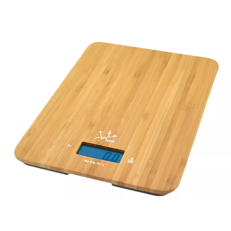 Elektroninės virtuvinės svarstyklės JATA 720 Bamboo