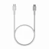 Laidas USB-C-USB-C PowerStream 100W pynė 1,2m balta
