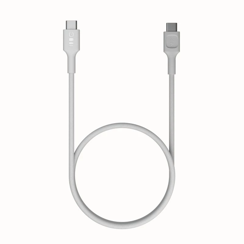 Laidas USB-C-USB-C PowerStream 100W pynė 1,2m balta