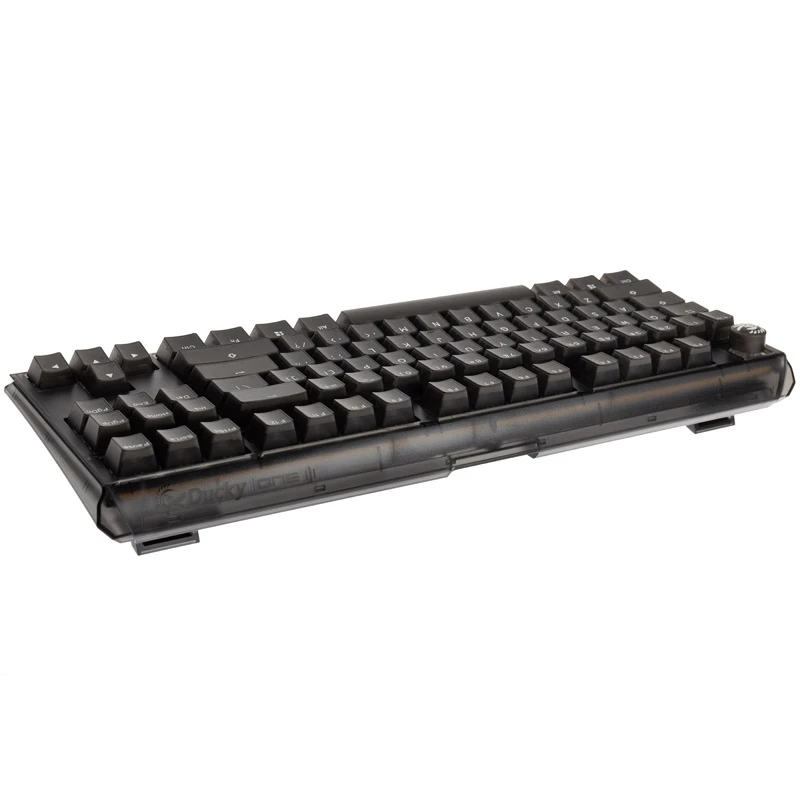 Ducky One 3 Aura TKL klaviatūra, žaidimams, USB, QWERTY, US International, juoda