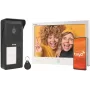 Vaizdo durų telefonas Eura VDP-49A3-2TY juodas su Wi-Fi palaikymu, vidinis monitorius domofonas