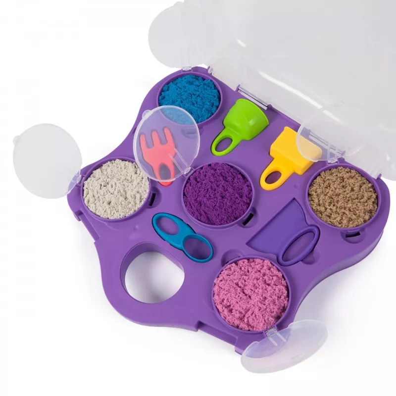 Kinetic Sand Castle Case - Lime Green