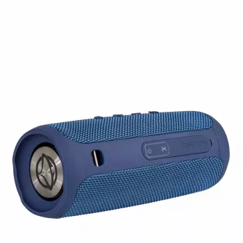 Nešiojamas garsiakalbis MANTA SPK130GO BT — Bluetooth 5.0, TWS, FM, 10 W RMS, įkraunamas (juodas, 8×8×19 cm)