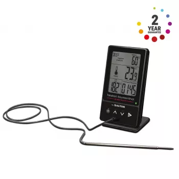 Skaitmeninis maisto termometras Salter 540A HBBKCR 5 viename precizinis — daugiafunkcis virtuvės zondas