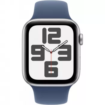 Apple Watch SE (GPS + Cellular) - 44 mm - aliuminis, sidabrinis