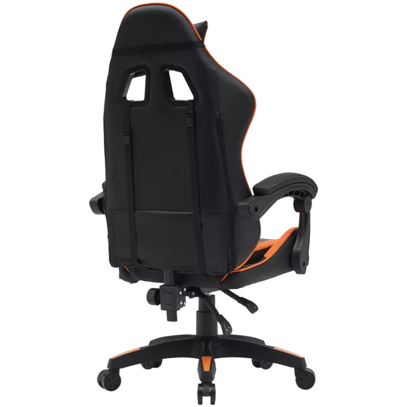 Žaidimų kėdė CANYON Core SGCH2 Juoda Oranžinė — ergonomiškas dizainas, reguliuojamas aukštis