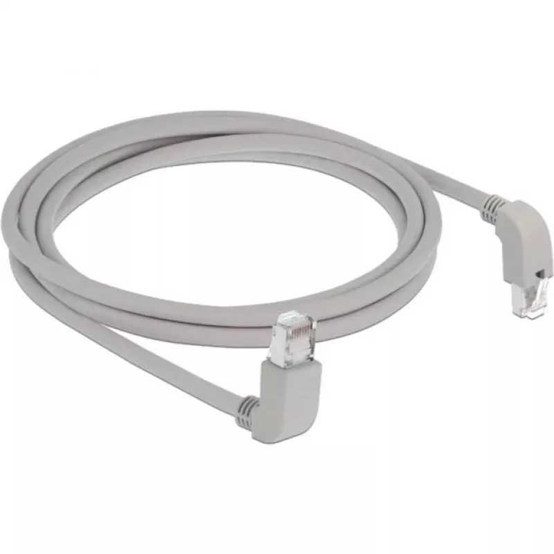 Tinklo kabelis DeLOCK 85872 2m Cat6a S/FTP pilkas