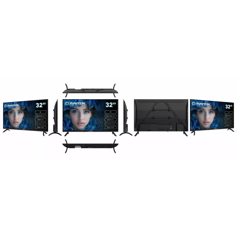 LED televizorius MANTA MATV001LHN32 32 colių, HD ready