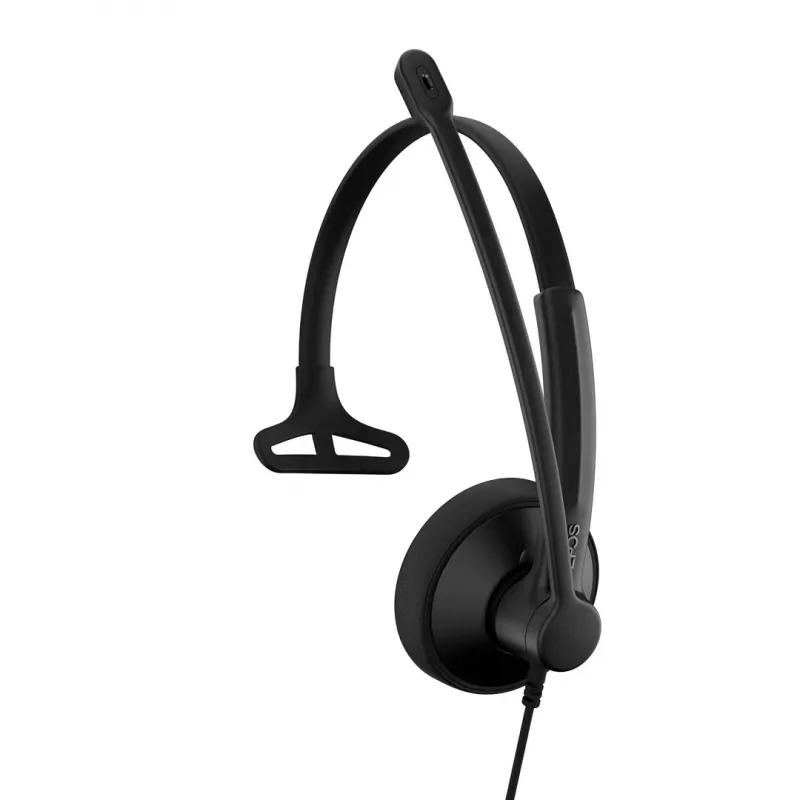 Ausinės EPOS IMPACT 100 MS Mono USB-C+A laidinės lengvos 51 g