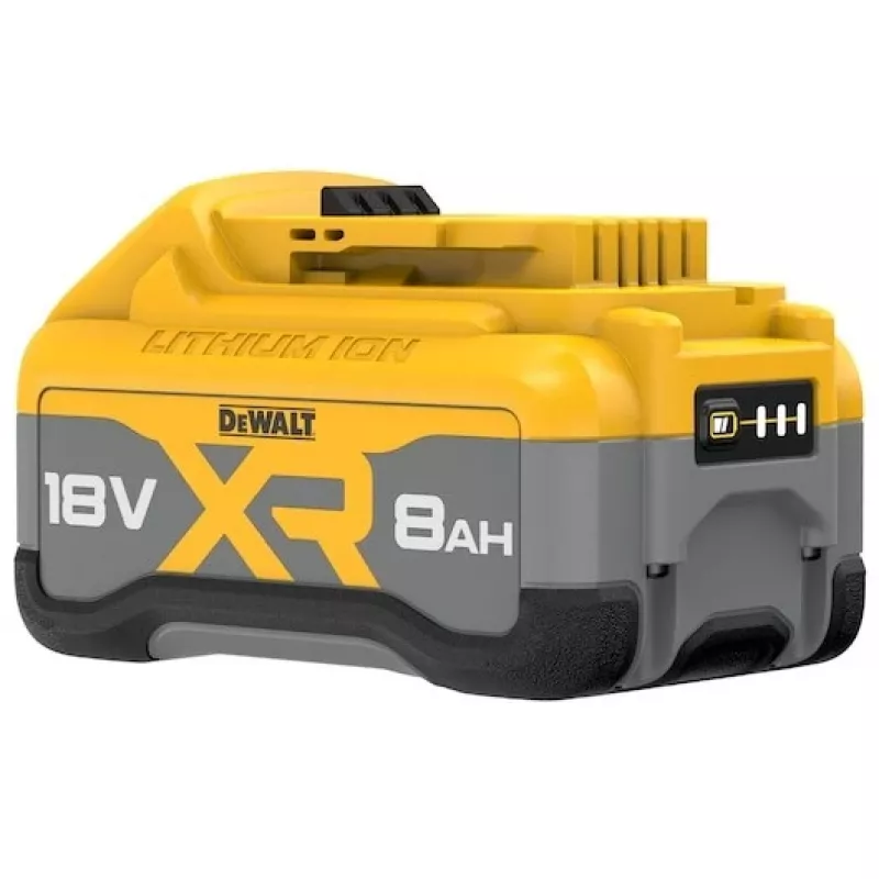 Baterijos įkroviklis DeWalt DCB1880-XJ 18V 8Ah — įkroviklis DeWalt 18V baterijų blokams
