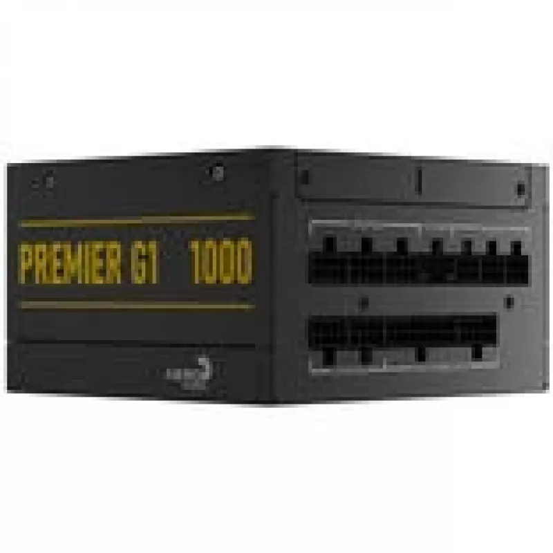 Aerocool Premier G1 80 PLUS Gold maitinimo blokas, PCIe 5.1, ATX 3.1 - 1000 W, juodas