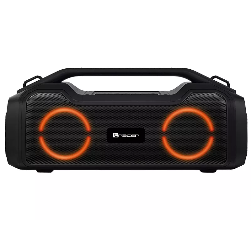 Stereo nešiojamas garsiakalbis TRACER BigBoy TWS Bluetooth 40W RMS, Bluetooth 5.3, 12h baterija, juodas