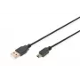 ASM AK-300130-030-S ASSMANN laidas USB 2.0 HighSpeed Canon USB A/miniUSB B (5pin) M/M juodas 3m