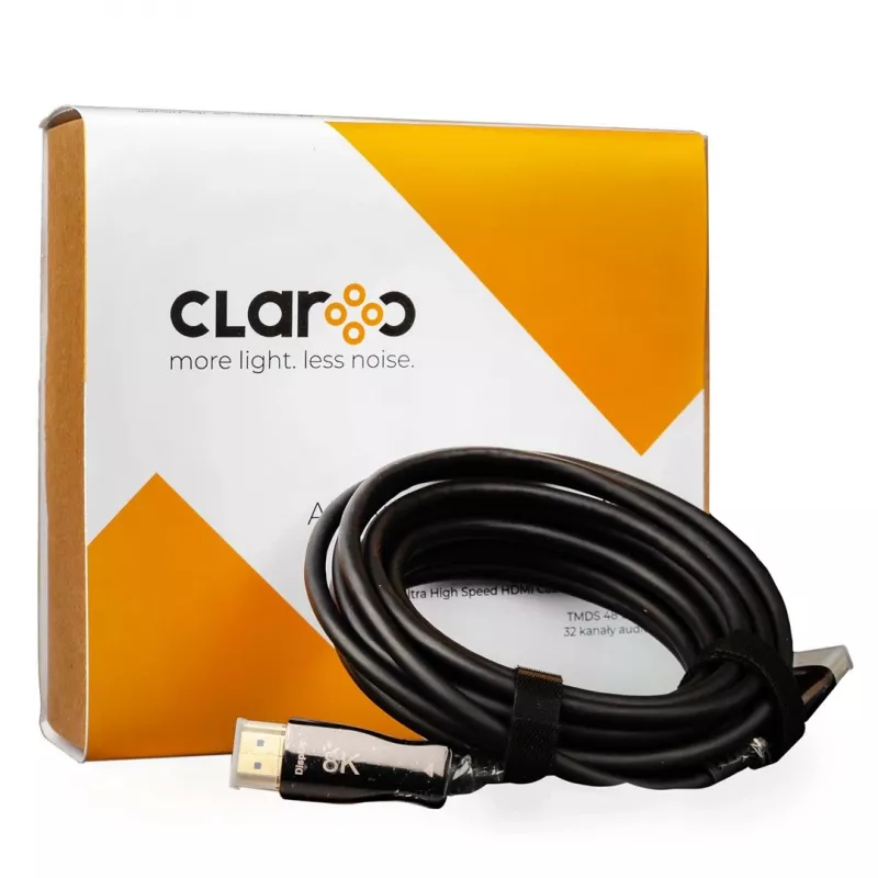 HDMI laidas Claroc FEN-HDMI-21-5M — 5,0 m, HDMI 2.1, palaiko 8K 120 Hz dažniu