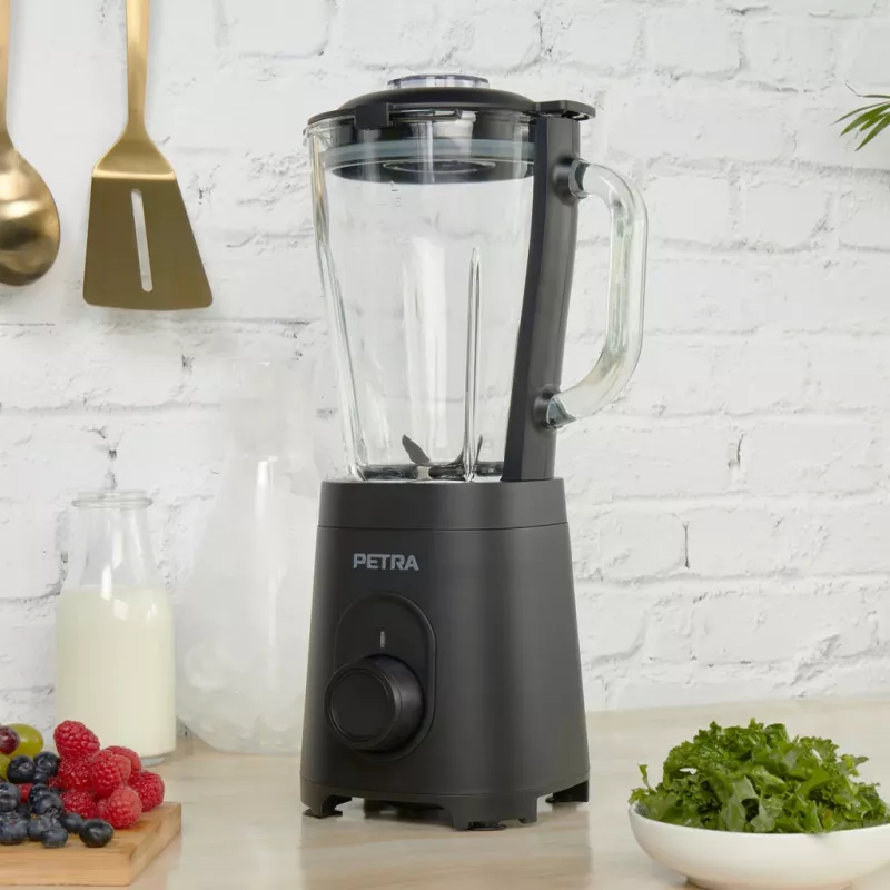 Blender Glass Jug Petra PT5531MBLKVDE Juoda