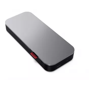 „Lenovo Go“ maitinimo bankas, ličio jonų, 20 000 mAh, juodai pilkas, USB A ir C tipo