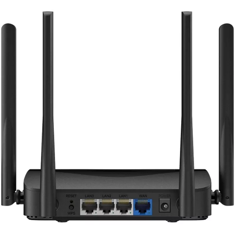 Stalinis maršrutizatorius MERCUSYS MR25BE EasyMesh Wi‑Fi 7 dviejų juostų 2,4/5 GHz, 3600 Mbps, 3× Gigabit LAN, 4 išorinės antenos