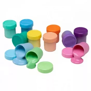 Colorino Pastel plakatų dažai 20 ml 12 spalvų
