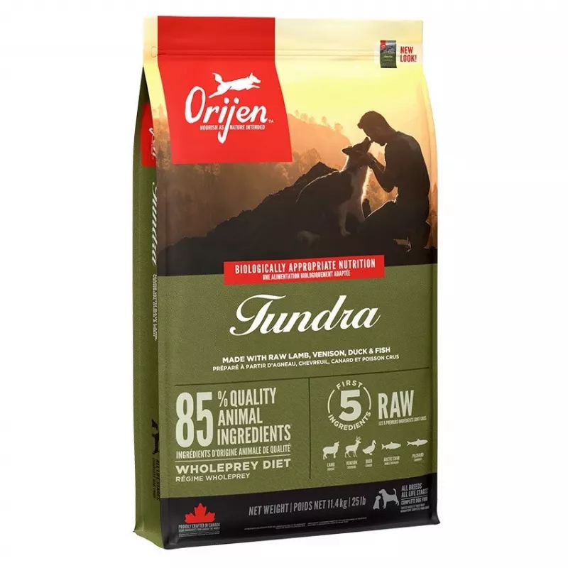 Orijen Tundra 11.4 kg Adult Chicken, Fish, Turkey