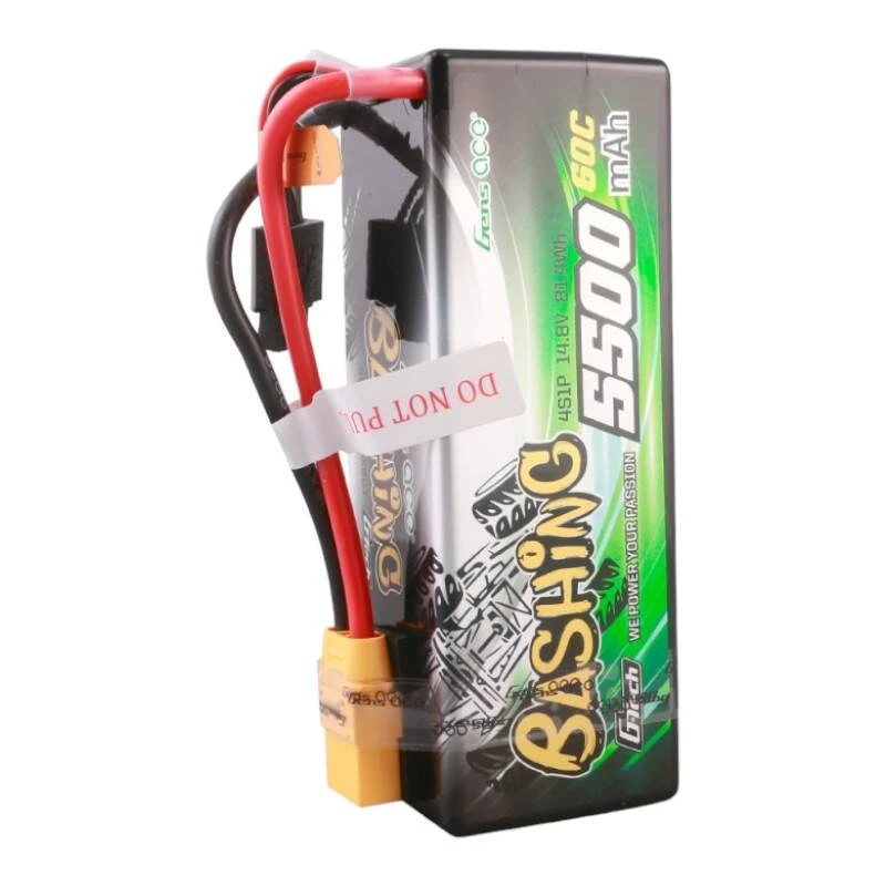 Gens ace G-Tech 5500mAh 4S1P 14.8V 60C HardCase RC automobilio LiPo baterija