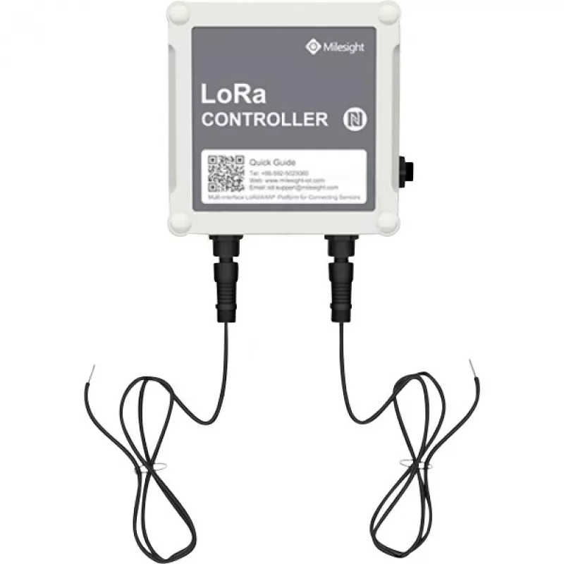 Solenoidinis vožtuvo valdiklis Milesight UC512 IoT LoRaWAN 868MHz, modelis UC512-DI-868M