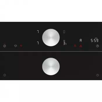 Neff N 90 juodas įmontuojamas 80 cm zoninė indukcinė kaitlentė 5 zonos