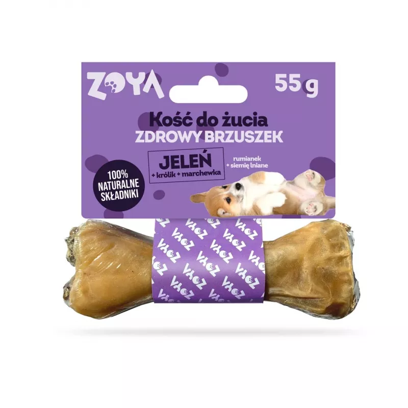 ZOYA Elnio kramtomasis kaulas - skanėstas šuniui - 55g