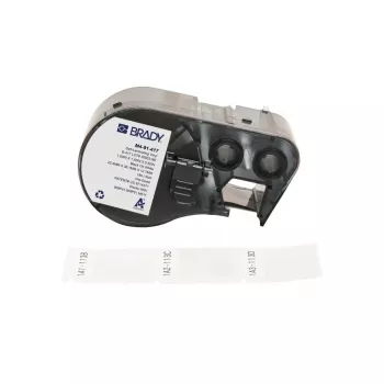 Brady Corporation M4-91-417 savaime laminuojantis vinilas Balta / permatoma 25,40 x 12,70 38,10 mm (170957)