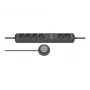Maitinimo ilgintuvas Brennenstuhl Eco-Line Comfort Switch 2m 6 AC lizdų