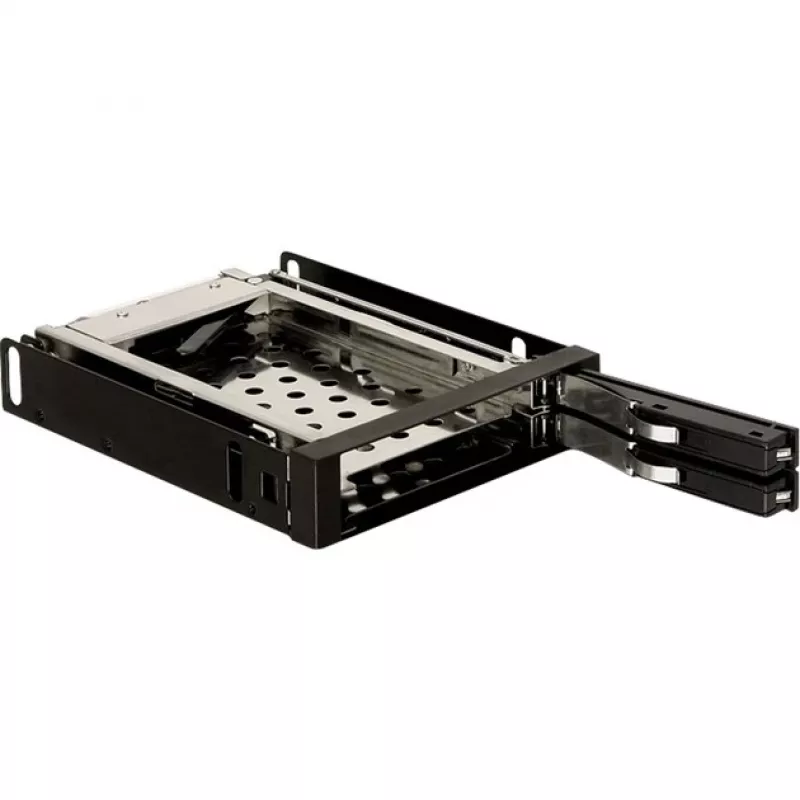 DeLOCK 3.5 mobilus rėmelis, juodas
