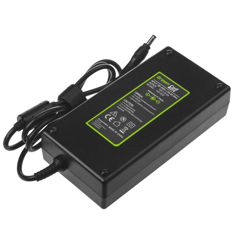 Green Cell AD100P maitinimo adapteris / keitiklis Vidinis 180 W Juoda