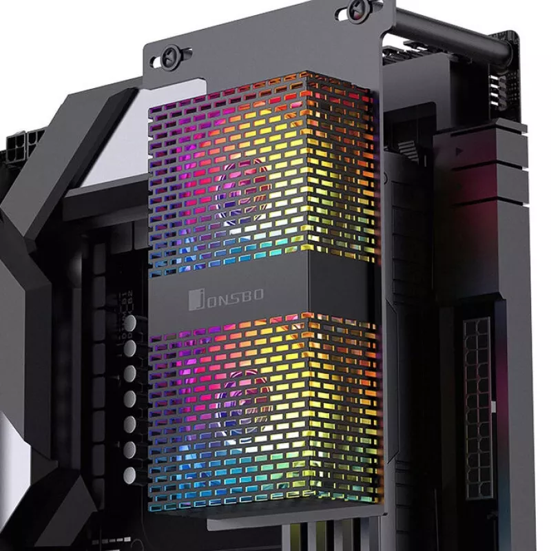 Jonsbo NF-2 RAM Cooler ARGB - juodas (NF-2 ARGB Juoda)