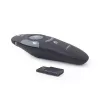 GEMBIRD wireless IR presenter WP-L-11, 4 buttons, 2.4 GHz RF USB receiver, Juoda, AAA baterija