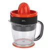 Elektrinė citrusinių vaisių spaustuvė JATA JEEX1422 1,2 l 40 W juoda, raudona, skaidri