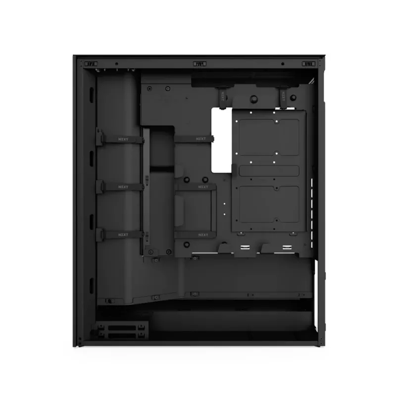 NZXT H7 Flow (2024) Mid-Tower korpusas - visiškai juodas