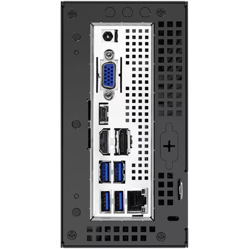ASRock DeskMini H470 - Barebone - Mini-PC - LGA1200 lizdas - Intel H470 - be procesoriaus - RAM 0 GB - GigE
