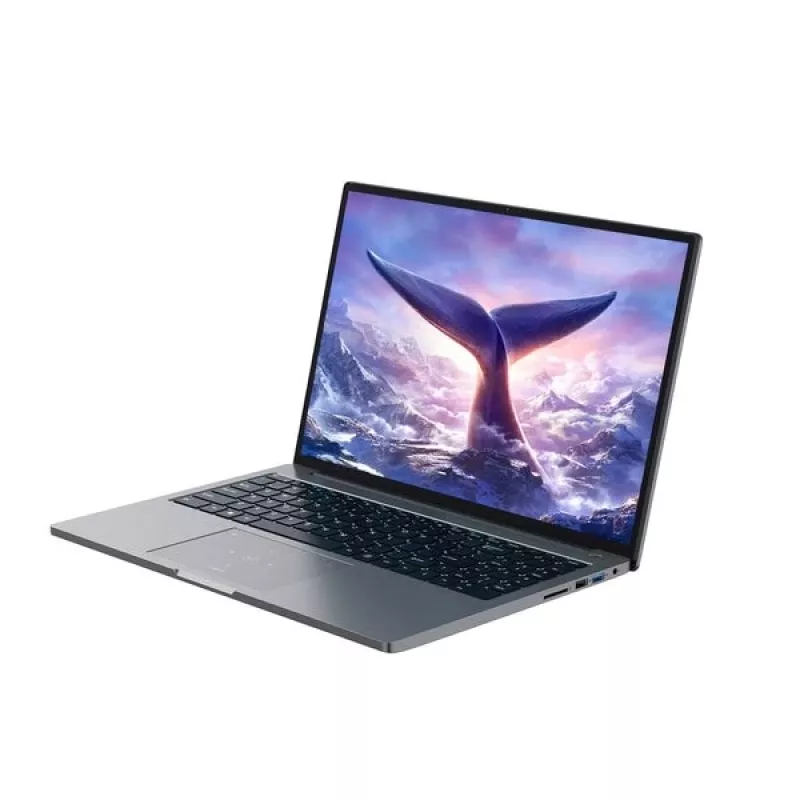 Blackview GamiBook-8 nešiojamasis kompiuteris — 16 colių WUXGA IPS, AMD Ryzen 7 7735HS 8 branduolių 4,75 GHz, 32 GB DDR5, 1 TB SSD, Radeon 680M, Windows 11 Pro, Starry Pilka