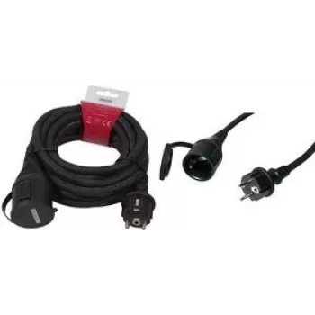 LogiLink - Prailginimo laidas - CEE 7/7 (kištukas) į CEE 7/7 (lizdas) - AC 250 V - 5 m