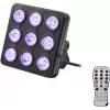 LED efektų šviestuvas EUROLITE modelis 42110199 su 9 šviesos diodais, DMX valdymas