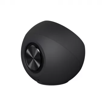 CREATIVE Pebble V3 Minimalistiniai 2.0 USB-C staliniai garsiakalbiai su USB garsu, Clear Dialog patobulinimu, Bluetooth 5.0, 8W RMS ir 16W didžiausia galia, USB-A