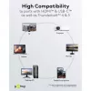 Goobay USB-C į HDMI laidas 4K 60 Hz 1 m juodas - USB-C kištukas > HDMI