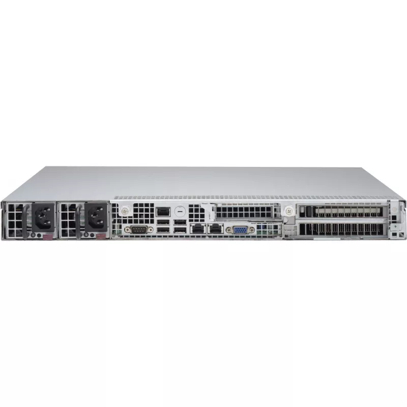 Super Micro Supermicro SC514 R407W - Stovas - montuojamas į stovą - 1U - SATA/SAS - ne karšto keitimo 400 vatų (CSE-514-R407W)