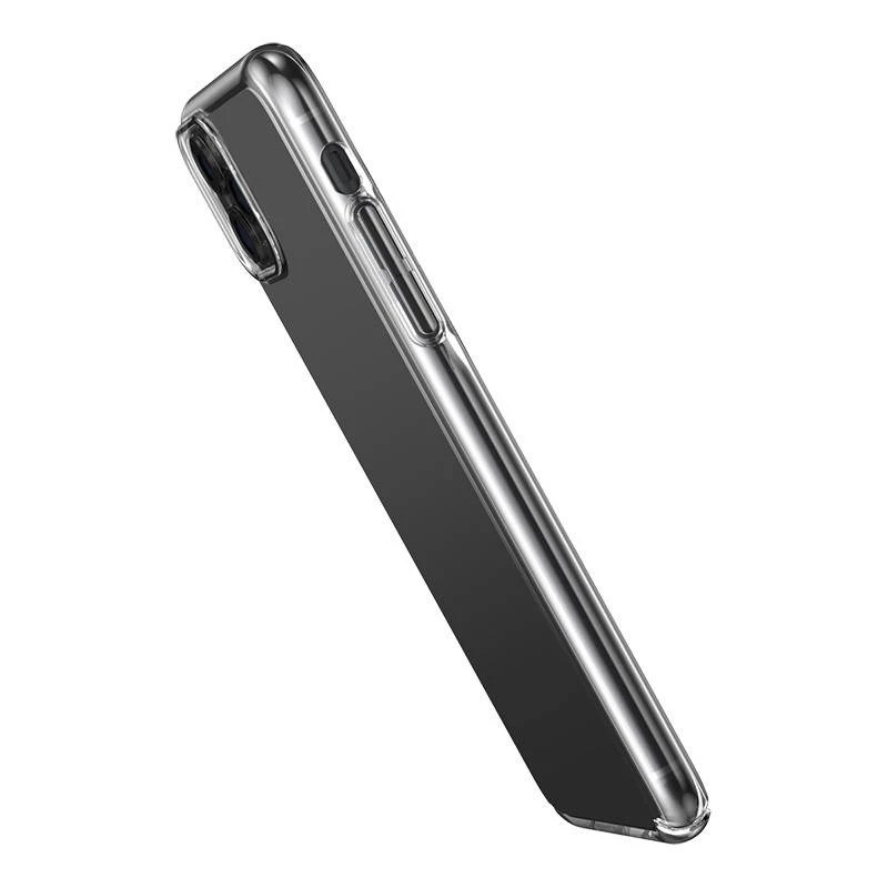 Case Baseus Crystal Series iPhone 11 pro max (skaidrus) + grūdintas stiklas + valymo rinkinys