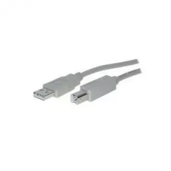 USB laidas S/CONN 5 m USB 2.0 A - USB 2.0 B pilkas