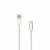 Sbox USB-TYPEC-15W USB->Type C M/M 1,5 m Coconut Balta